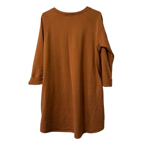 Betsey’s Boutique Women Long‎ Sleeve Heavy Dress Size Large Winter Teacher Comfy - Picture 2 of 9